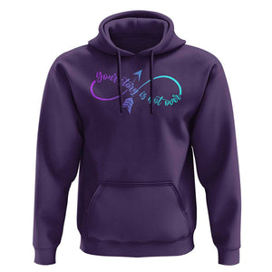 Suicide Prevention Hoodie Your Story Is Not Over Yet Arrow TS09 Purple Print Your Wear