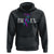 Suicide Prevention Hoodie I'm Ok Broken Teal And Purple Ribbon TS09 Black Print Your Wear