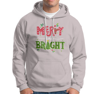 Merry And Bright Christmas Tree Xmas Holiday Hoodie TS09 Printyourwear