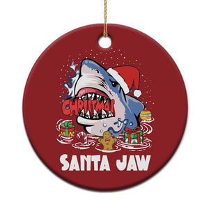 Xmas Shark Santa Jaws Christmas Ornament TS09 Print Your Wear