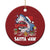 Xmas Shark Santa Jaws Christmas Ornament TS09 Print Your Wear