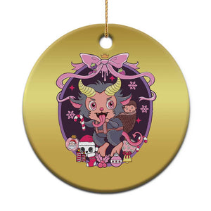 Christmas Kawaii Pastel Krampus Christmas Ornament TS09 Print Your Wear