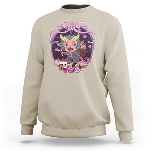 Kawaii Pastel Krampus Cute Creepy Christmas Sweatshirt TS09 Printyourwear