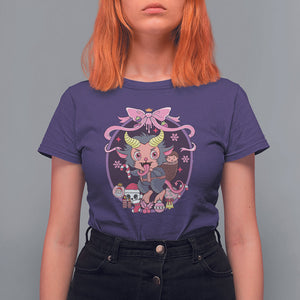 Kawaii Pastel Krampus Cute Creepy Christmas T Shirt For Women TS09 Printyourwear