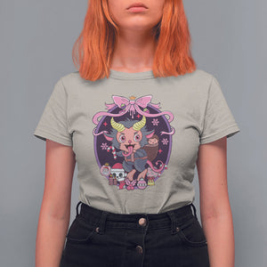 Kawaii Pastel Krampus Cute Creepy Christmas T Shirt For Women TS09 Printyourwear