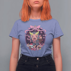 Kawaii Pastel Krampus Cute Creepy Christmas T Shirt For Women TS09 Printyourwear