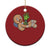 Funny Xmas Christmas Ornament Scary Zombie Gingerbread Krampus Broken Cookie TS09 Print Your Wear