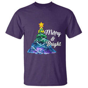 Merry And Bright Colorful Christmas Tree Xmas Holiday T Shirt TS09 Printyourwear