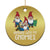 Funny Xmas Garden Christmas Ornament Hanging With My Gnomies TS09 Print Your Wear