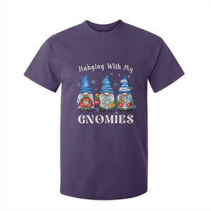 Hanging With My Gnomies Cute Xmas Gnome T Shirt For Kid TS09 Purple Print Your Wear