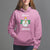 Fleece Navidad Cute Sheep Christmas Lights Hoodie TS09 Violet Printyourwear