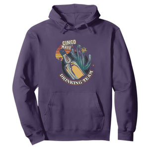 Cinco De Mayo Drinking Team Funny Mexican Party Hoodie TS09 Purple Print Your Wear