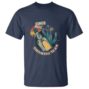 Cinco De Mayo Drinking Team Funny Mexican Party T Shirt TS09 Navy Print Your Wear