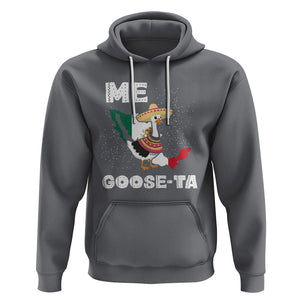 Me Goose Ta Mexican Funny Spanish Pun Hoodie TS09 Charcoal Printyourwear