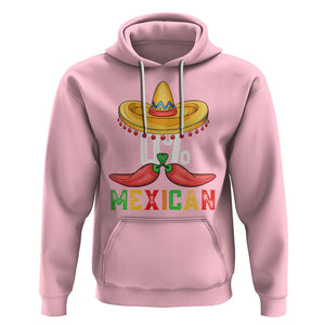 Funny Cinco De Mayo Hoodie 0% Mexican Fiesta Sombrero TS09 Light Pink Printyourwear