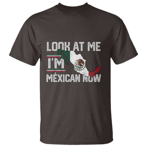 Funny Cinco De Mayo T Shirt Look At Me I'm Mexican Now TS09 Dark Chocolate Printyourwear