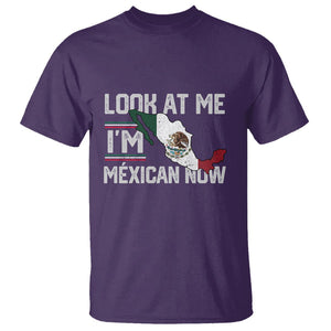 Funny Cinco De Mayo T Shirt Look At Me I'm Mexican Now TS09 Purple Printyourwear