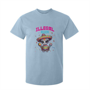 Funny Mexican Illegal Alien Cinco De Mayo T Shirt For Kid TS09 Light Blue Print Your Wear