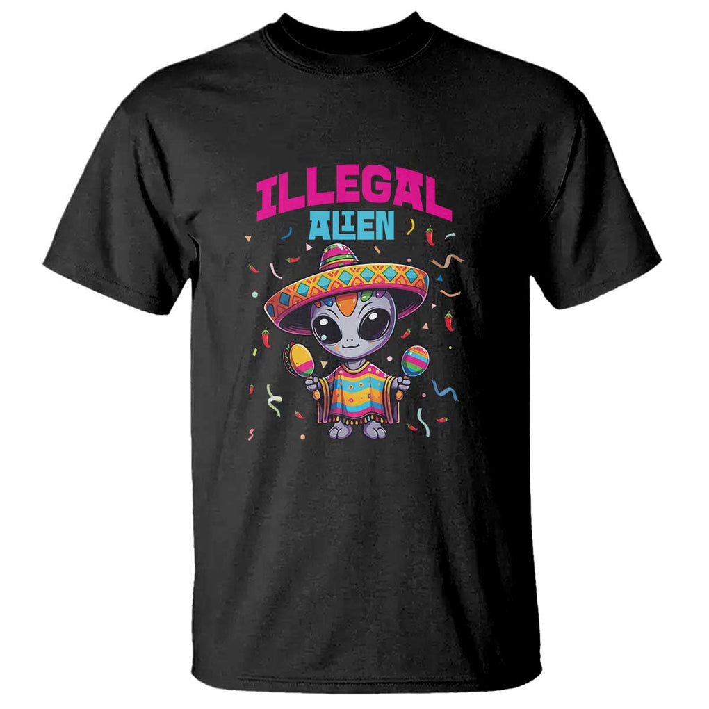 Funny Mexican Illegal Alien Cinco De Mayo T Shirt TS09 Black Print Your Wear