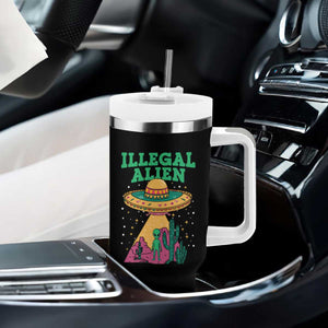 Funny Mexican Illegal Alien Tumbler With Handle TS09 Print Your Wear