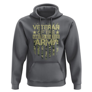 Veteran Of The United States Army Hoodie TS09 Charcoal Print Your Wear