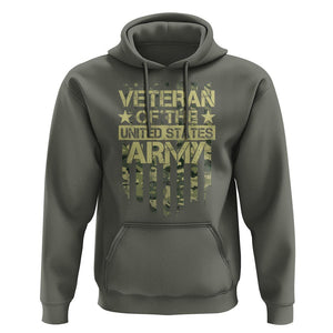 Veteran Of The United States Army Hoodie TS09 Military Green Print Your Wear