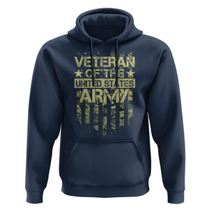 Veteran Of The United States Army Hoodie TS09 Navy Print Your Wear