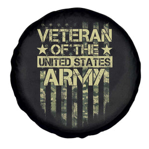 Veteran Of The United States Army Spare Tire Cover TS09 Print Your Wear