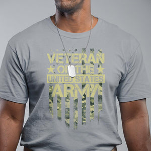 Veteran Of The United States Army T Shirt TS09 Sport Gray Print Your Wear