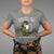 Female Veteran T Shirt I'm Not The Veteran's Wife I'm The Veteran TS09 Military Green Print Your Wear