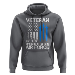 Veteran Of The United States Air Force Hoodie TS09 Charcoal Print Your Wear