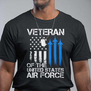 Veteran Of The United States Air Force T Shirt TS09 Black Print Your Wear