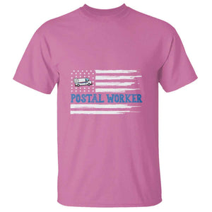 USA Flag Mailman Mail Lady Postal Worker T Shirt TS09 Azalea Print Your Wear