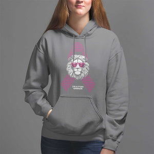 Pink Breast Cancer Hoodie This Is My Fight Pink Lion Warrior TS09 Charcoal Print Your Wear