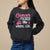 Breast Cancer Sweatshirt Cancer Picked The Wrong Girl TS09 Black Print Your Wear