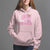 Pink Breast Cancer Hoodie I Am A Survivor Strong Powerful Fearless TS09 Light Pink Print Your Wear