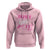 PInk Breast Cancer Hoodie Just Cure It TS09 Light Pink Print Your Wear