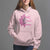 My God Is Stronger Than Breast Cancer Hoodie Christian Sunflower American Flag TS09 Light Pink Print Your Wear