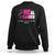 Male Breast Cancer Sweatshirt He Can Heal Cancer Christian TS09 Black Print Your Wear