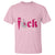 Pink Breast Cancer T Shirt Fuck Cancer Skeleton Hand TS09 Light Pink Print Your Wear