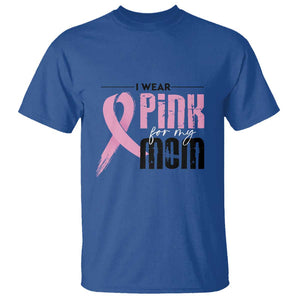 Pink Breast Cancer T Shirt I Wear Pink For My Mom TS09 Royal Blue Print Your Wear