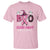 Pink Breast Cancer Halloween T Shirt Boo Scare Away Pink Ribbon Witch TS09 Light Pink Print Your Wear