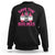 Breast Cancer Halloween Sweatshirt Save The Boo Bees TS09 Black Print Your Wear