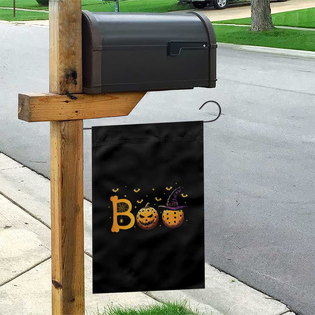 Halloween Pickleball Garden Flag Boo Pickle Ball Witch Pumpkin TS09 Print Your Wear