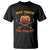 Halloween Hockey T Shirt Hat Trick Or Treat Pumpkin Player TS09 Black Print Your Wear