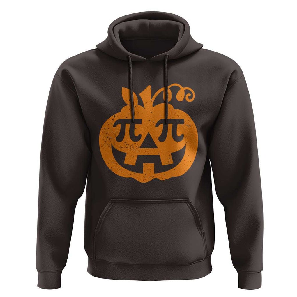 Halloween Math Teacher Pi Pumpkin Hoodie TS09 Dark Chocolate Print Your Wear