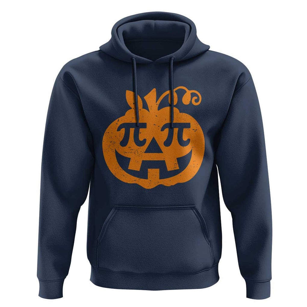 Halloween Math Teacher Pi Pumpkin Hoodie TS09 Navy Print Your Wear