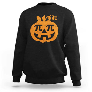 Halloween Math Teacher Pi Pumpkin Sweatshirt TS09 Black Print Your Wear