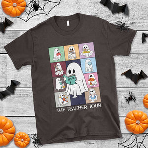 Science Teacher Halloween T Shirt Spooky Teacher Era TS09 Dark Chocolate Print Your Wear