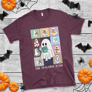 Science Teacher Halloween T Shirt Spooky Teacher Era TS09 Maroon Print Your Wear